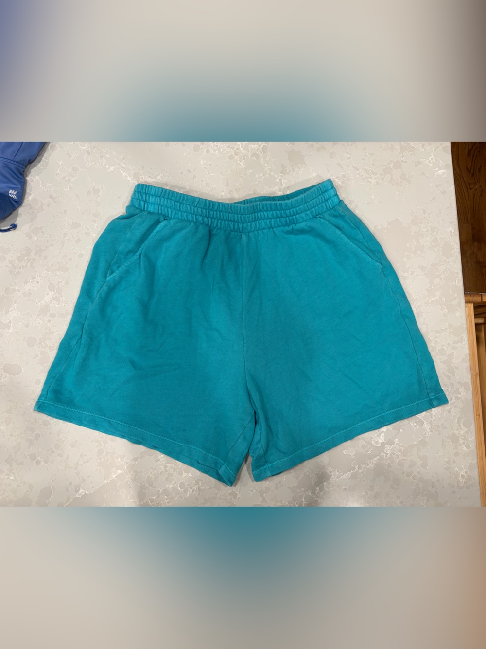 Old Navy Teal Athletic Elastic-Waist Shorts